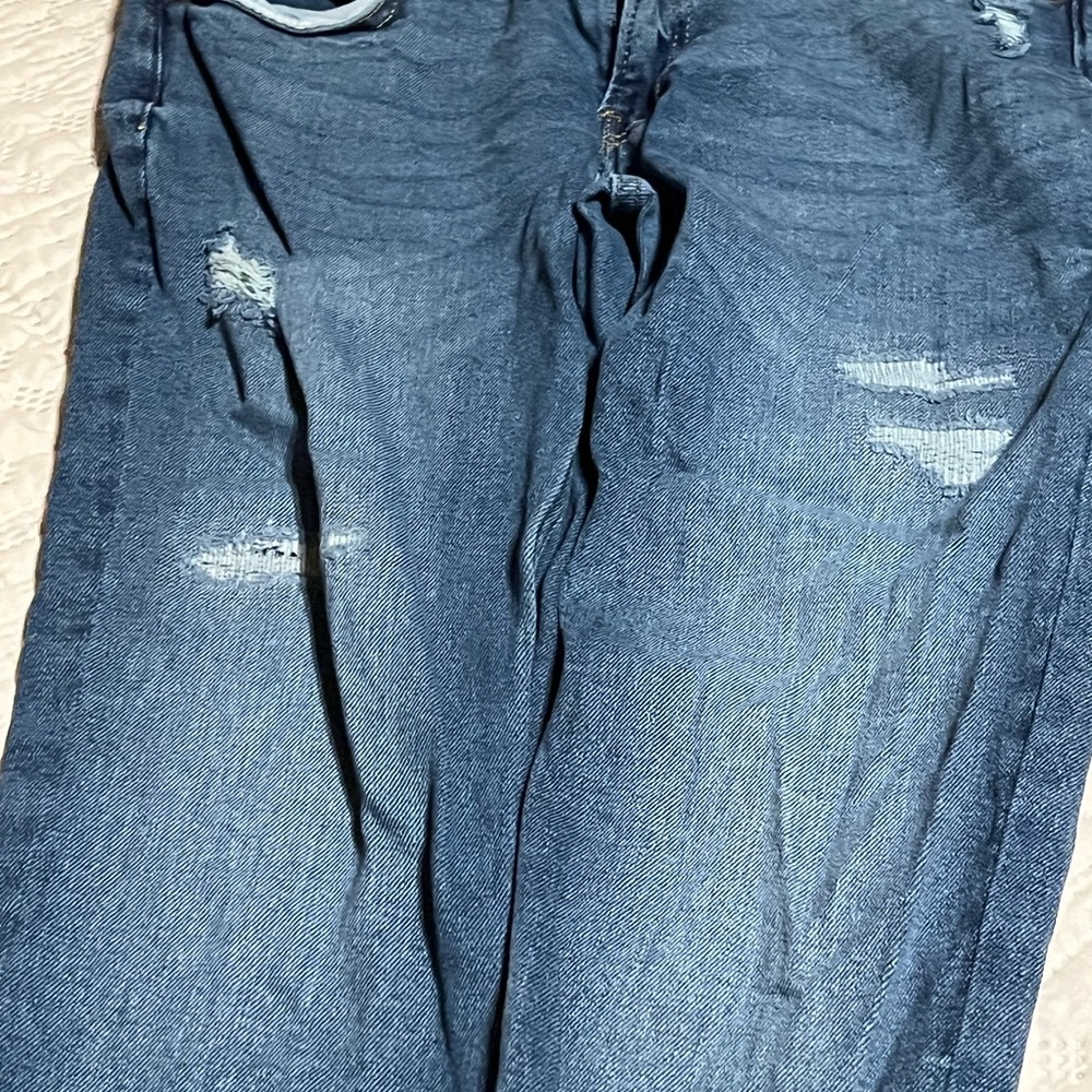 Hollister Skinny Epic Flex Jeans Medium Wash 31x32 Distressed - Picture 4 of 6